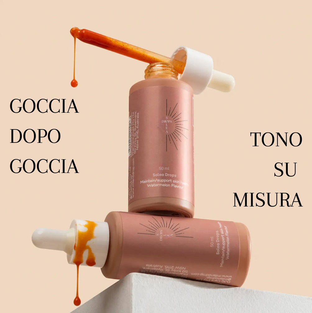 SoleaDrops - L'abbronzatura che viene da dentro